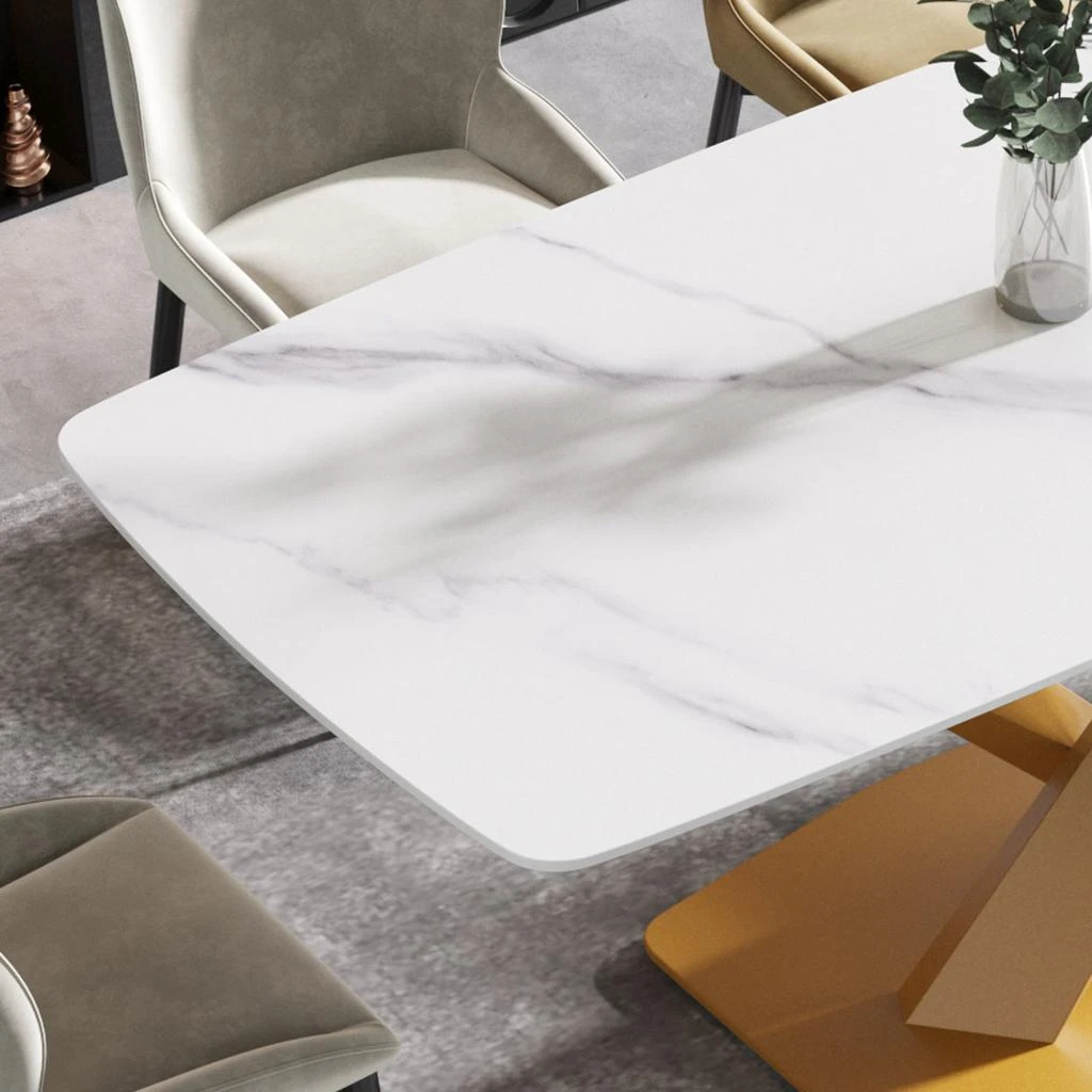 商品Simplie Fun|Dining Table in marble,价格¥10996,第3张图片详细描述