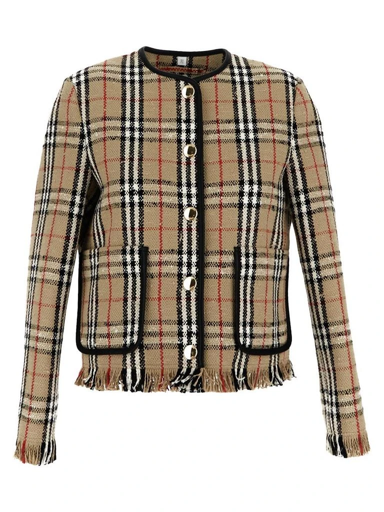 商品Burberry|Checkered Jacket,价格¥8684,第1张图片