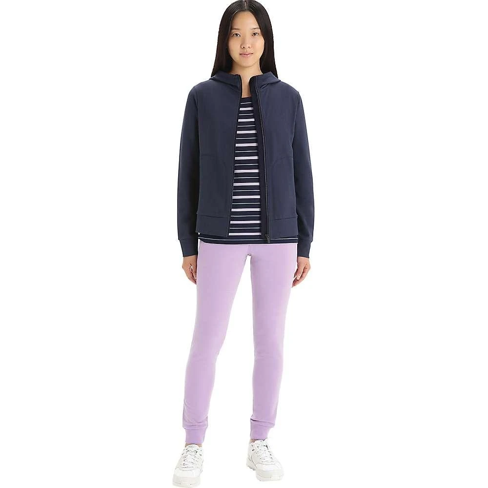 商品Icebreaker|Icebreaker Women's Central Classic LS Zip Hoodie,价格¥1391,第2张图片详细描述