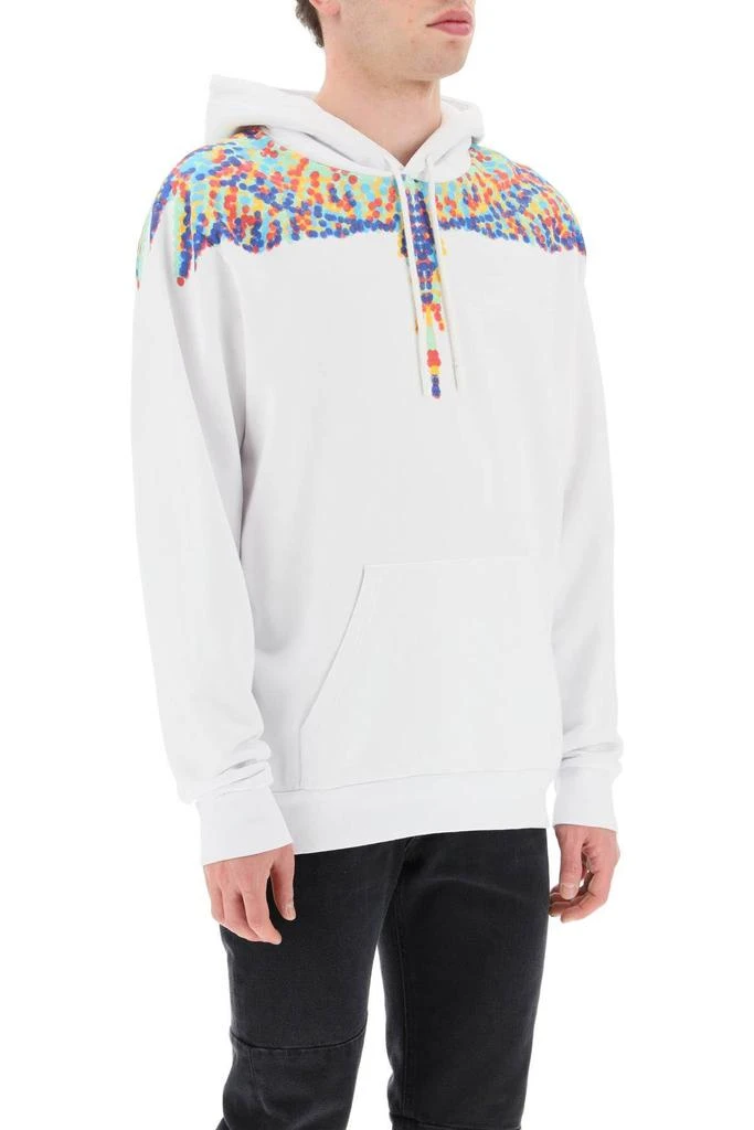 商品Marcelo Burlon|POINTILISM WINGS HOODIE,价格¥1321,第3张图片详细描述