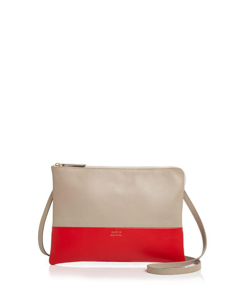 商品Alice.D|Color Block Leather Crossbody,价格¥1527,第1张图片