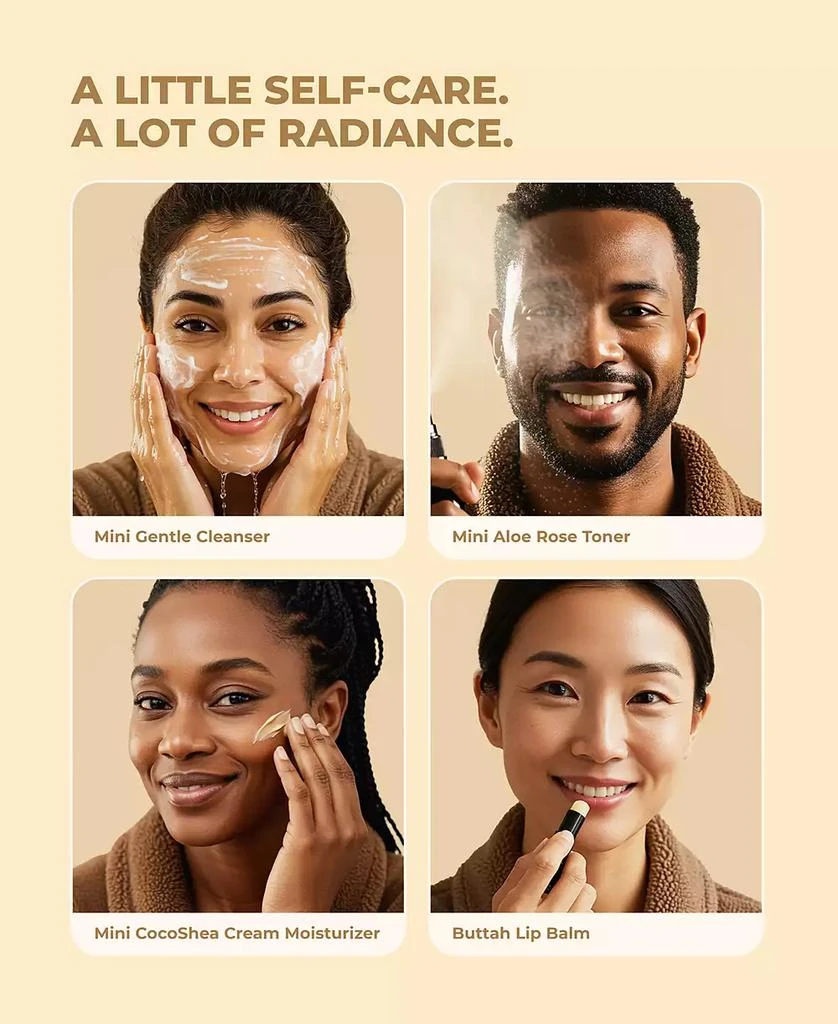 商品Buttah Skin|4-Pc. Glow On The Go Set,价格¥157,第2张图片详细描述