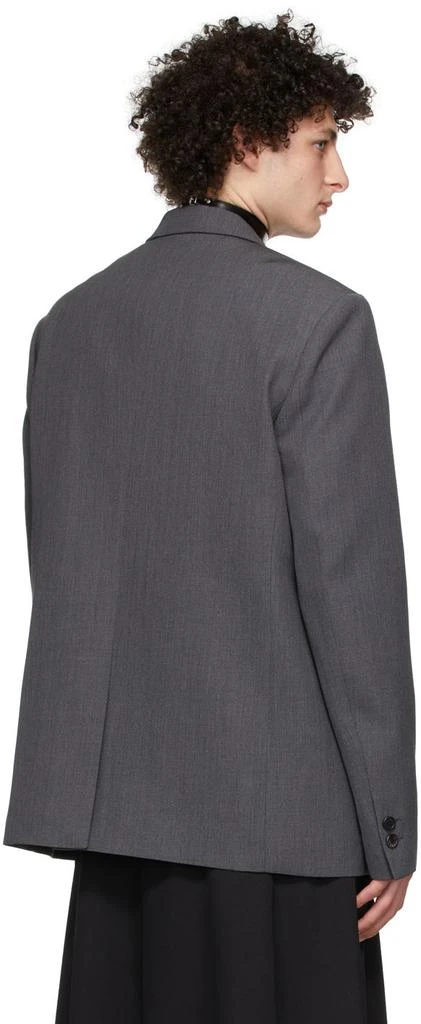 商品We11done|Grey Wool Blazer,价格¥2101,第3张图片详细描述