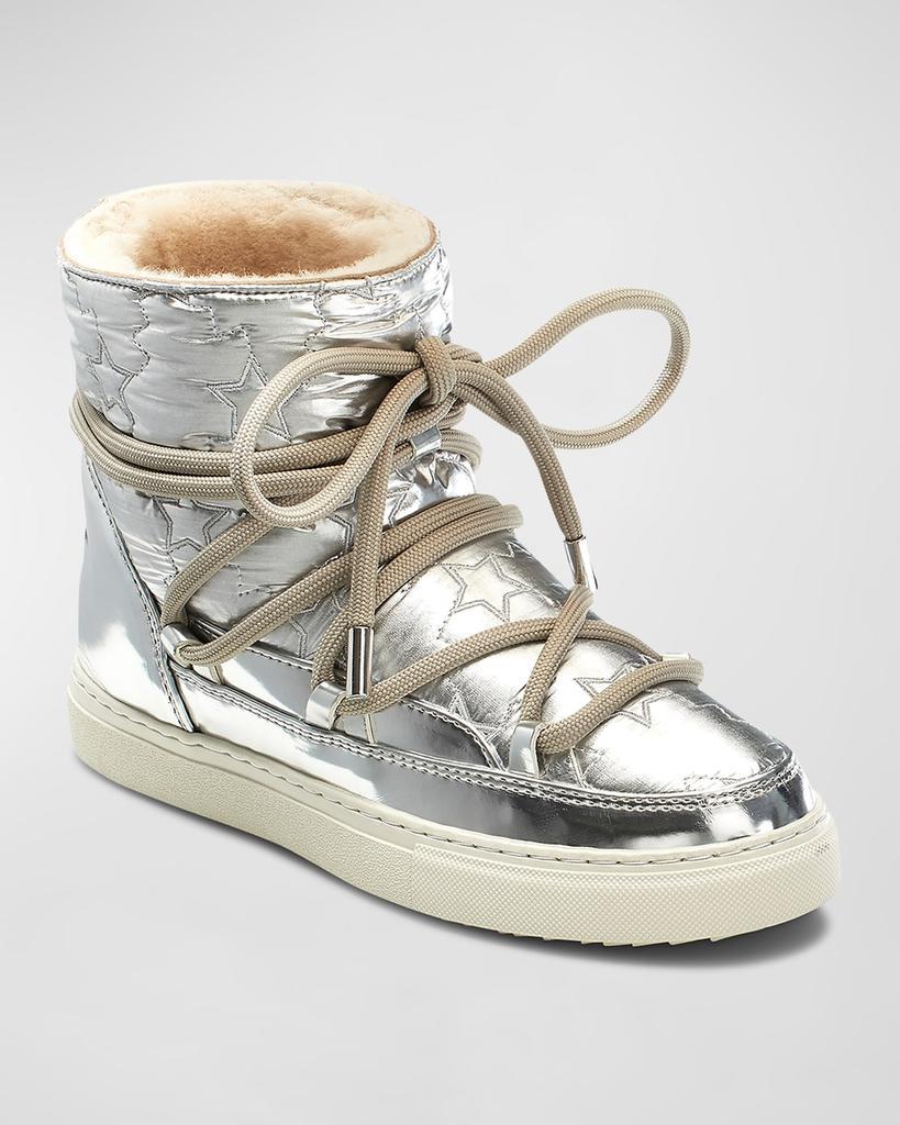 商品INUIKII|Bomber Star Metallic Snow Boots,价格¥3148,第4张图片详细描述