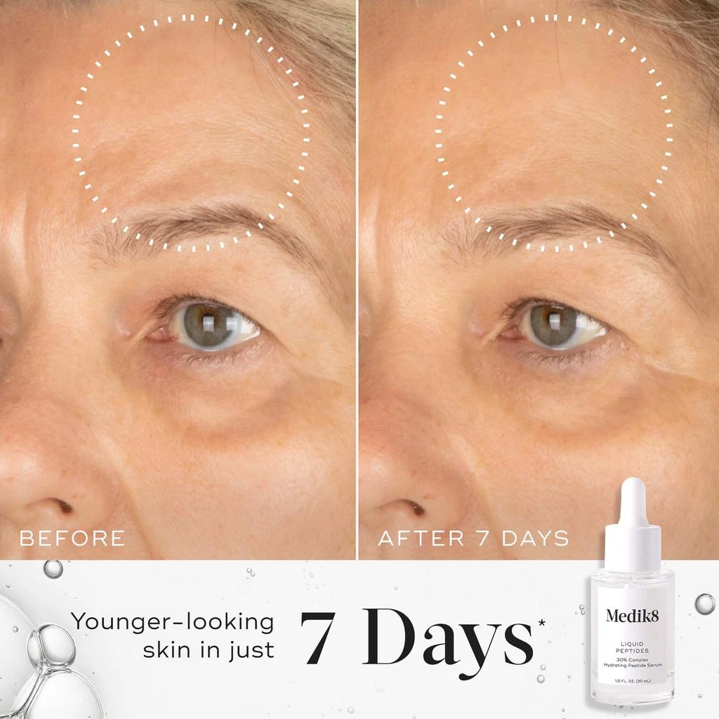 商品Medik8|Medik8 Liquid Peptides Serum 30ml,价格¥548,第3张图片详细描述