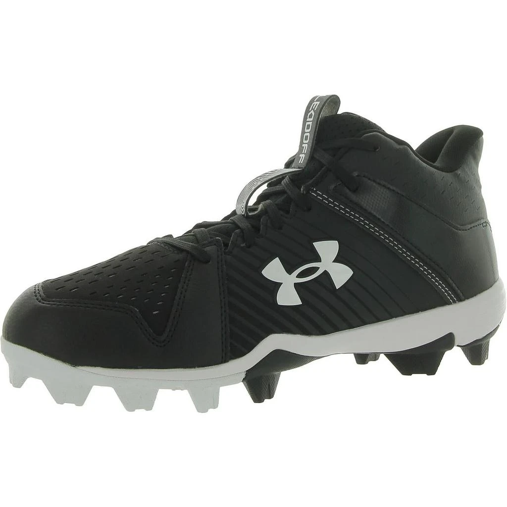 商品Under Armour|Under Armour Mens Leadoff Mid RM Leather Cleat Baseball Shoes,价格¥132,第4张图片详细描述