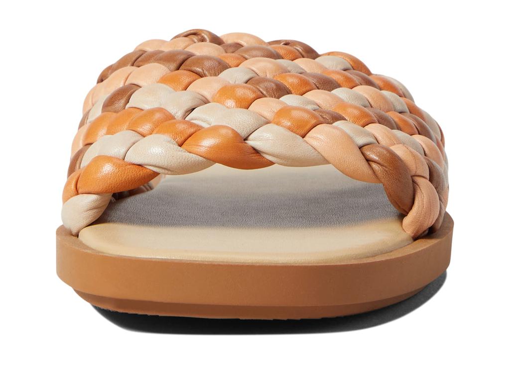 The Suzi Slide Sandal in Multi Woven Leather商品第2张图片规格展示