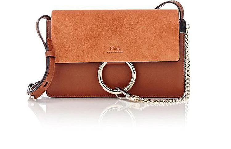 商品Chloé|Faye Small Leather Shoulder Bag,价格¥10346,第1张图片