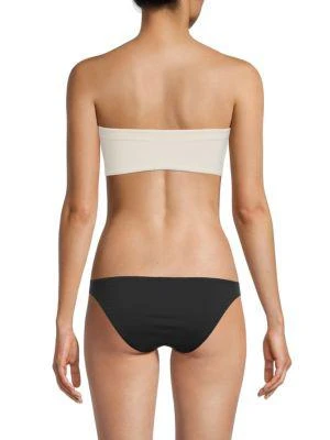 商品Good American|Better Band Reversible Leopard Bandeau Bikini Top,价格¥40,第2张图片详细描述