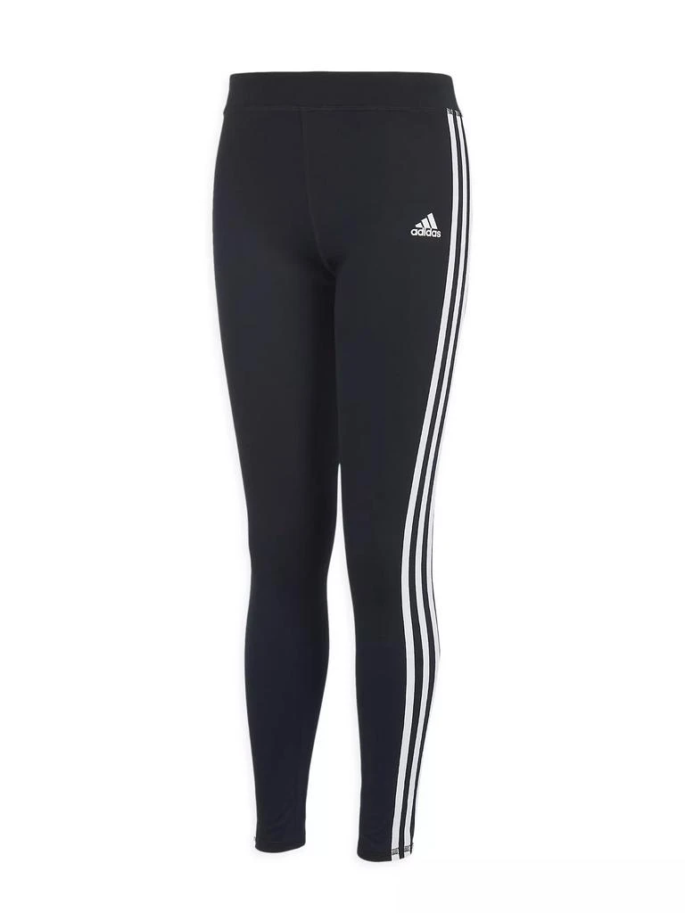 商品Adidas|Little Girl's & Girl's 3-Stripe Logo Leggings,价格¥158,第1张图片