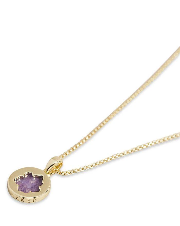 商品Ted Baker London|Peresta Magnolia Adjustable Pendant Necklace, 19",价格¥315,第2张图片详细描述