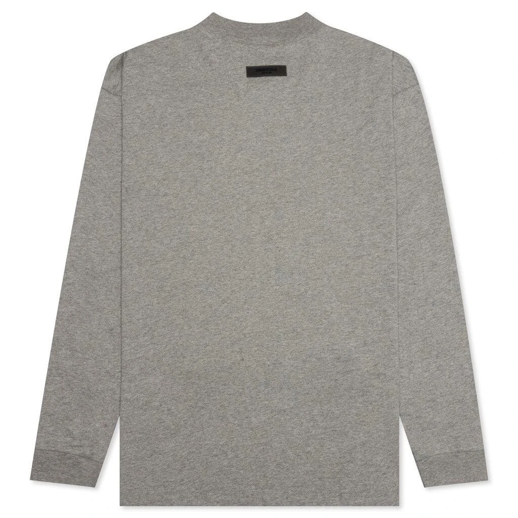 商品Essentials|Fear of God Essentials L/S Tee - Dark Oatmeal,价格¥418,第2张图片详细描述