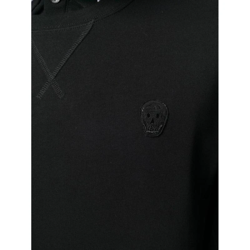ALEXANDER MCQUEEN 亚历山大·麦昆 男士黑色棉质卫衣/帽衫 575467-QNX43-1000 商品