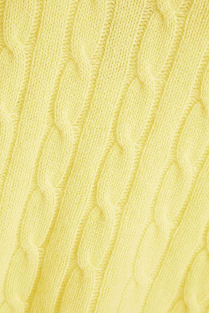 Cable-knit cashmere sweater商品第4张图片规格展示