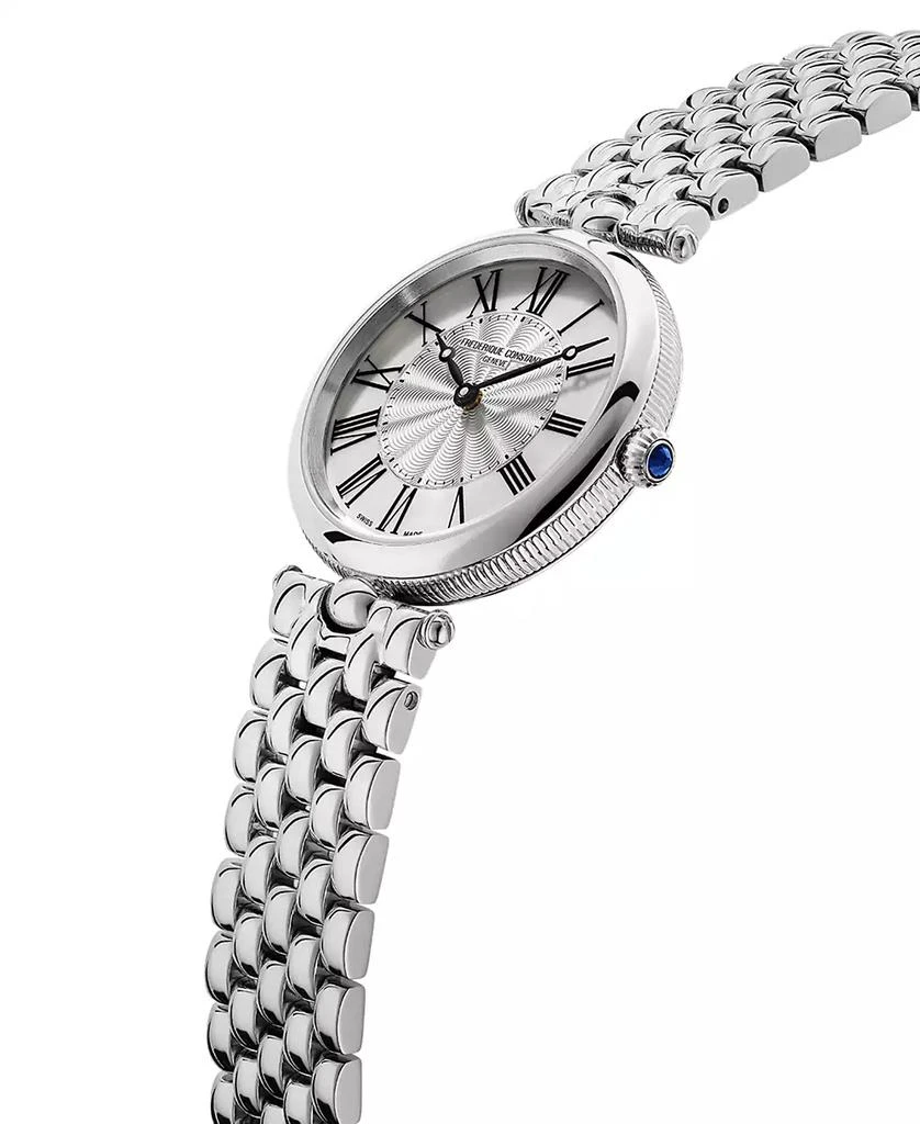 商品Frederique Constant|Women's Swiss Art Deco Stainless Steel Bracelet Watch 30mm,价格¥8241,第3张图片详细描述