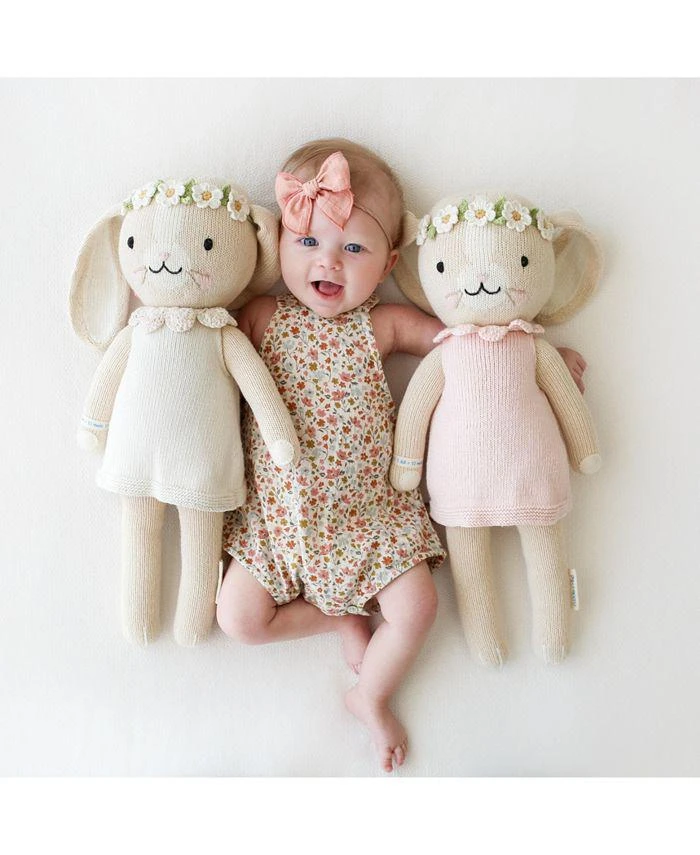 cuddle+kind Little Hannah the Bunny Blush - Ages 0-24 Months 商品