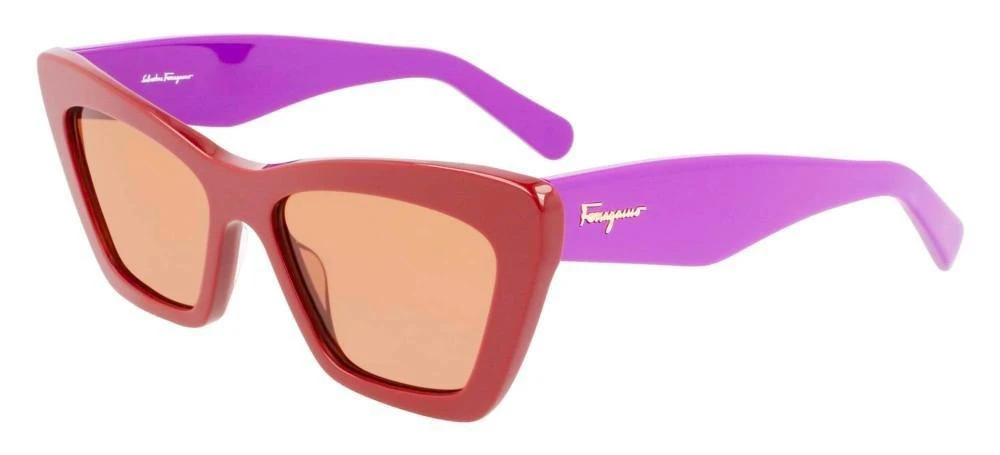 商品Salvatore Ferragamo|Salvatore Ferragamo Eyewear Cat-Eye Sunglasses,价格¥1505,第2张图片详细描述