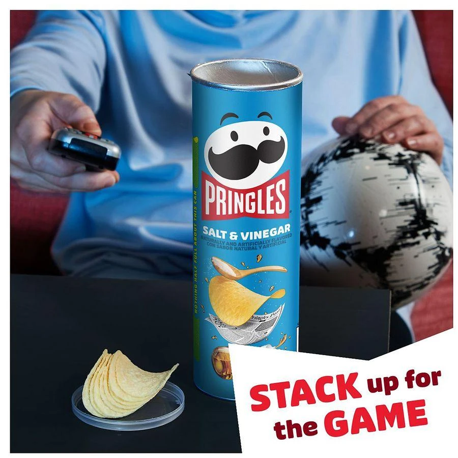 商品Pringles|Potato Crisps Chips Salt and Vinegar,价格¥30,第3张图片详细描述