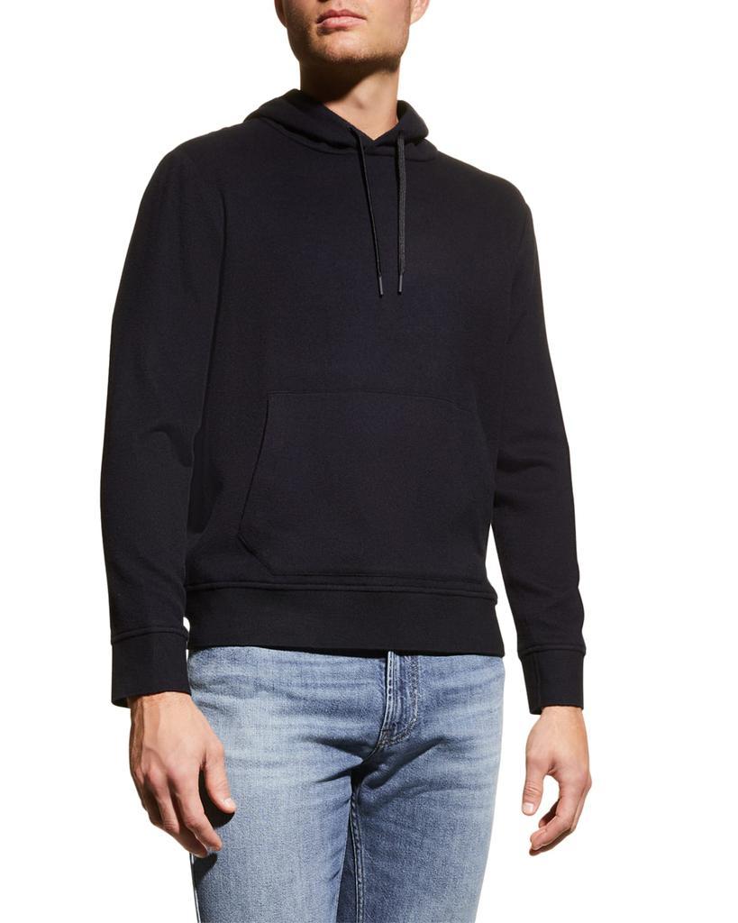 商品Emporio Armani|Men's Wool-Cashmere Hoodie,价格¥2645,第5张图片详细描述