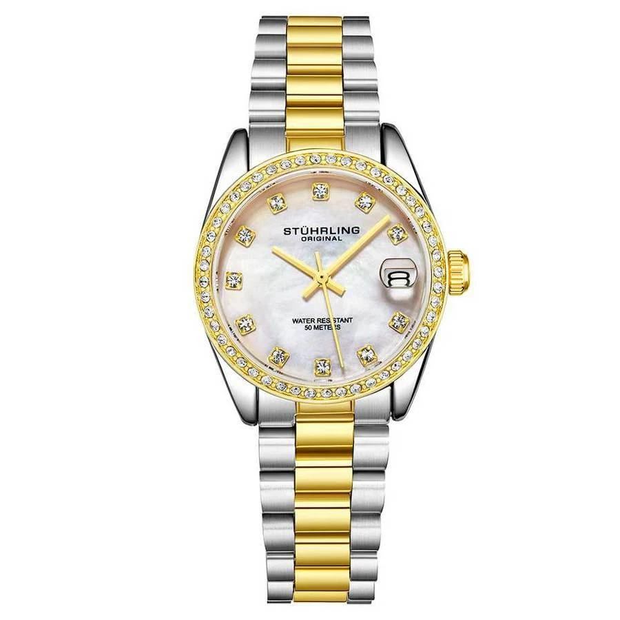 商品Stuhrling Original|Vogue Silver-tone Dial Ladies Watch M15708,价格¥710,第1张图片