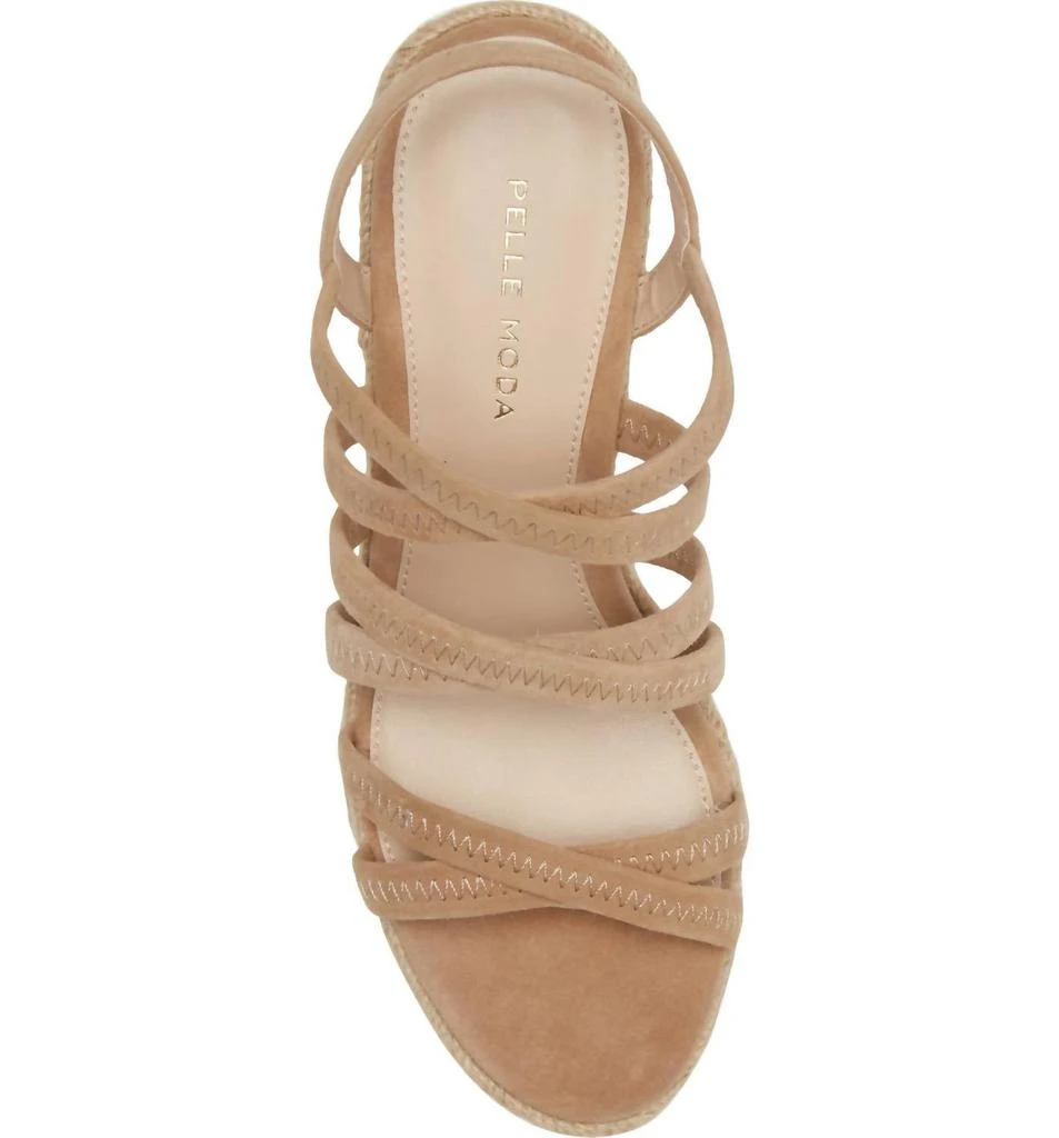 商品Pelle Moda|Kortez Wedge In Latte,价格¥484,第2张图片详细描述