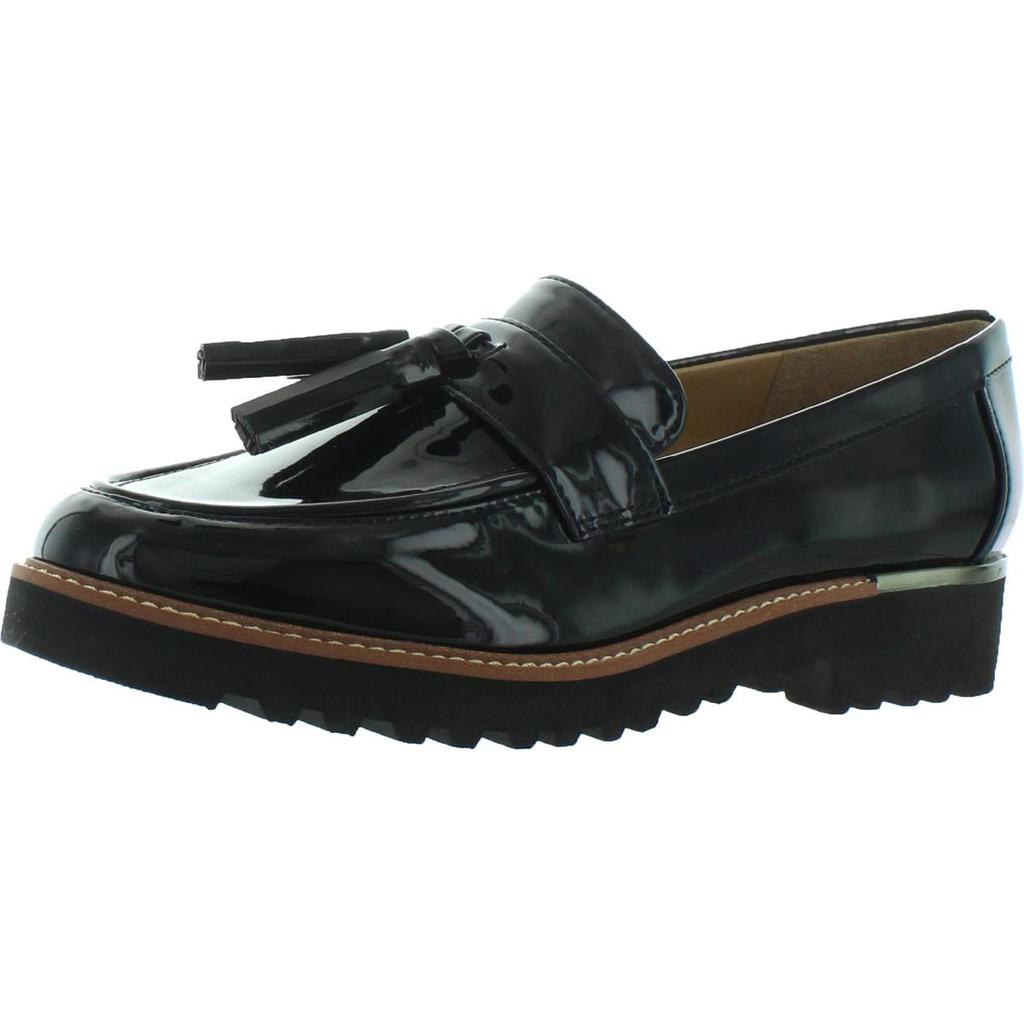 Franco Sarto Womens Carolynn Cushioned Footbed Slip On Loafers商品第1张图片规格展示