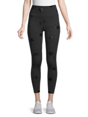 商品Nanette Lepore|Tonal Star Leggings,价格¥113,第1张图片