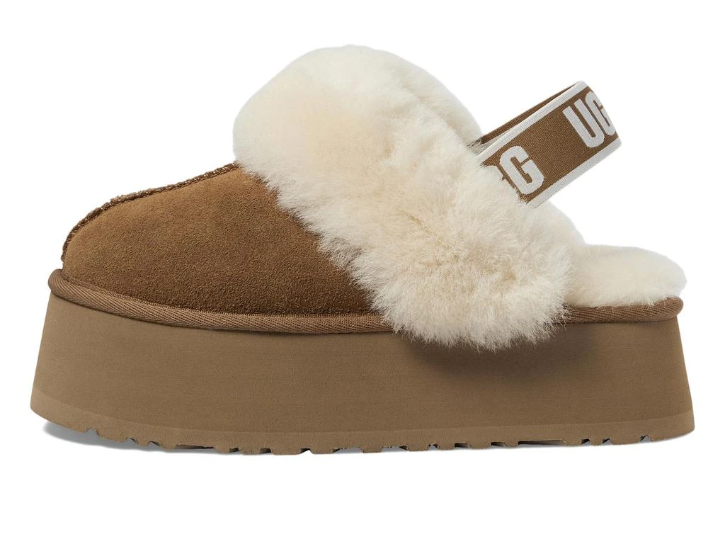 商品UGG|女款 Funkette绒面厚底时尚拖鞋,价格¥991,第4张图片详细描述