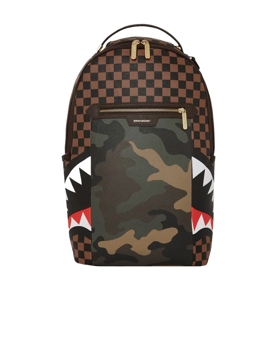 商品【商品预售7天发货】 SprayGround|SprayGround 男士双肩包 910B5061NSZMULTICOLO 红色,价格¥909,第1张图片