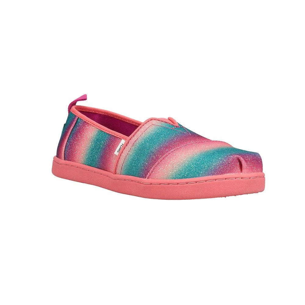 商品TOMS|Alpargata Glitter Slip On Flats (Little Kid-Big Kid),价格¥326,第2张图片详细描述