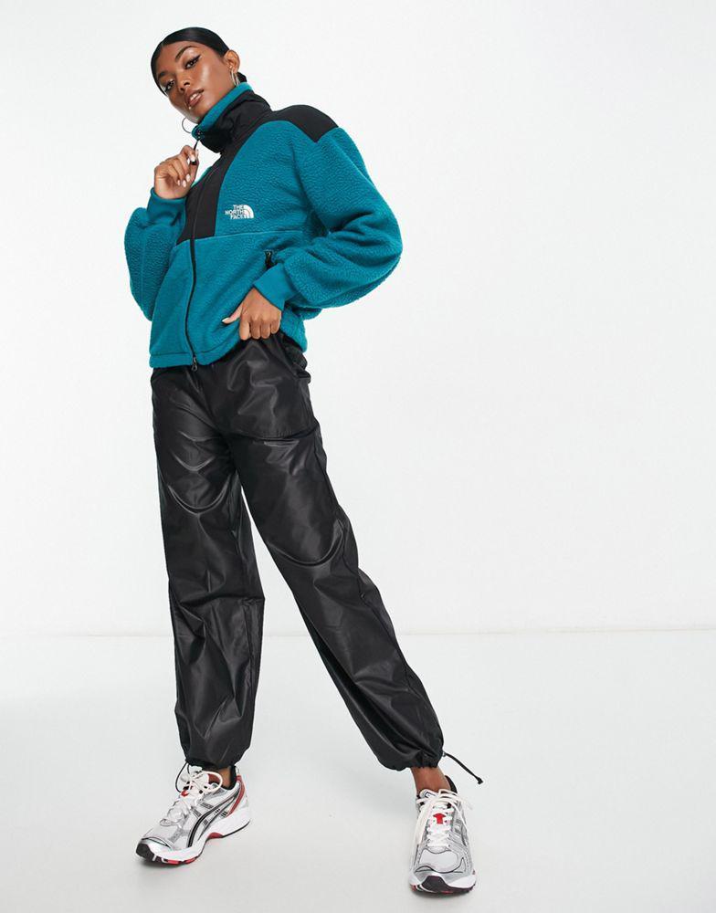 商品The North Face|The North Face Denali 1994 retro relaxed fit zip up fleece jacket in teal,价格¥1123,第1张图片