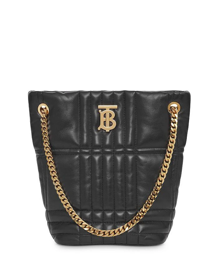 商品Burberry|Lola Small Quilted Leather Chain Bucket Bag,价格¥15328,第1张图片