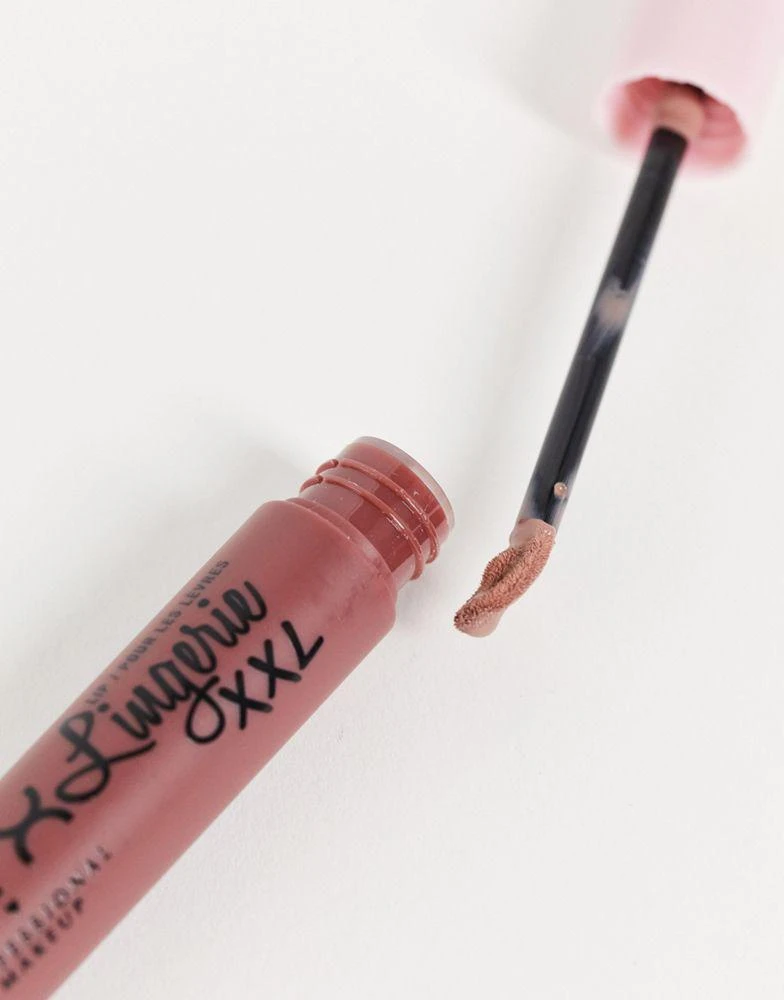 商品NYX Professional Makeup|NYX Professional Makeup Lip Lingerie XXL Matte Liquid Lipstick  - Unhooked,价格¥100,第3张图片详细描述