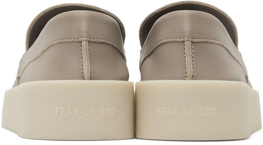 商品Fear of god|Taupe Leather 'The Loafer' Loafers,价格¥4821,第6张图片详细描述