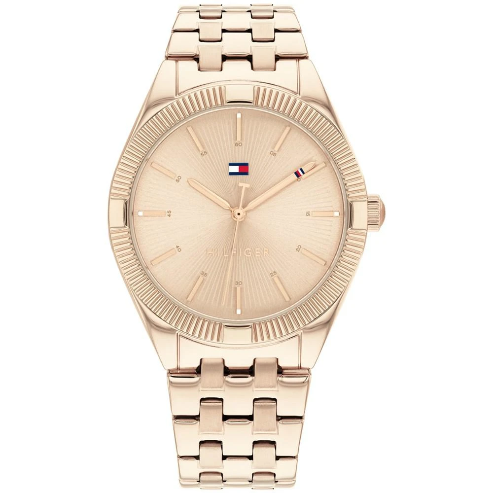 商品Tommy Hilfiger|Women's Carnation Gold-tone Bracelet Watch 34mm,价格¥809,第1张图片