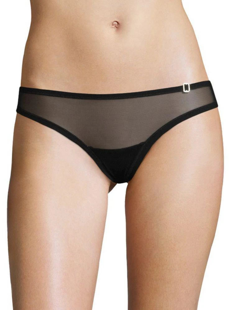 商品La Perla|Mesh Elasticized Thong,价格¥270,第3张图片详细描述