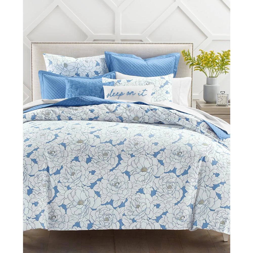 商品Charter Club|CLOSEOUT! Quilted Cotton Sham, European, Created for Macy's,价格¥265,第5张图片详细描述