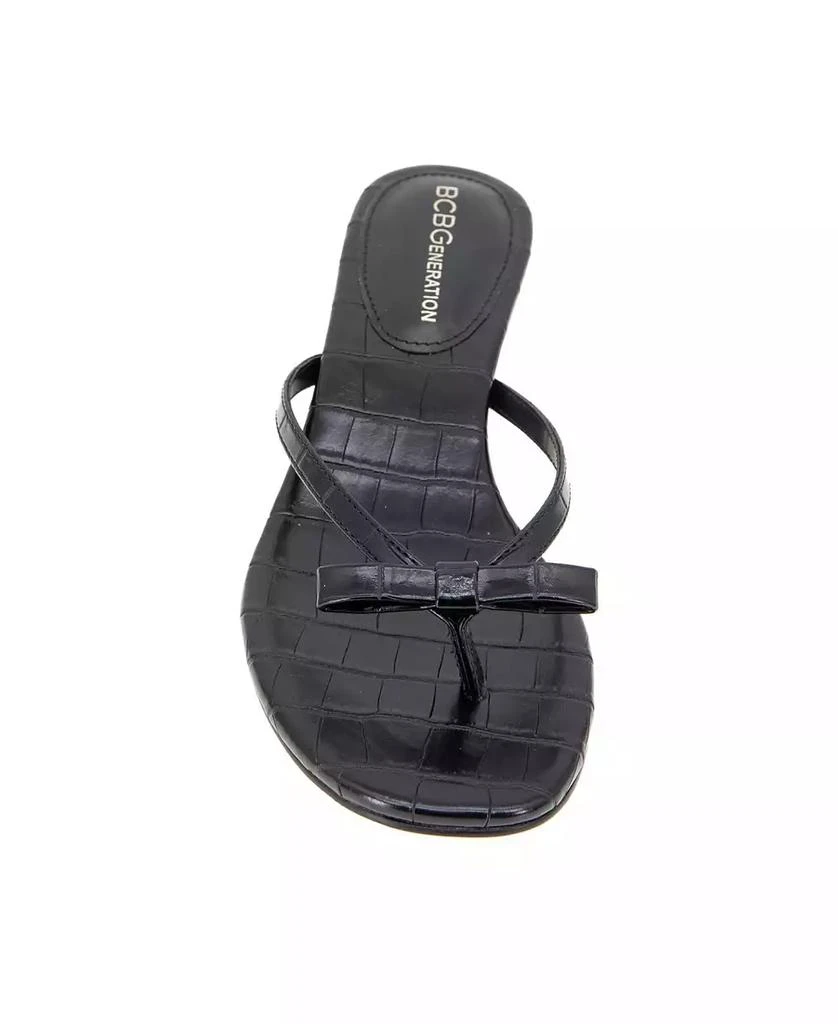 Women's Zia Bow-Detail Kitten Heel Dress Sandals 商品