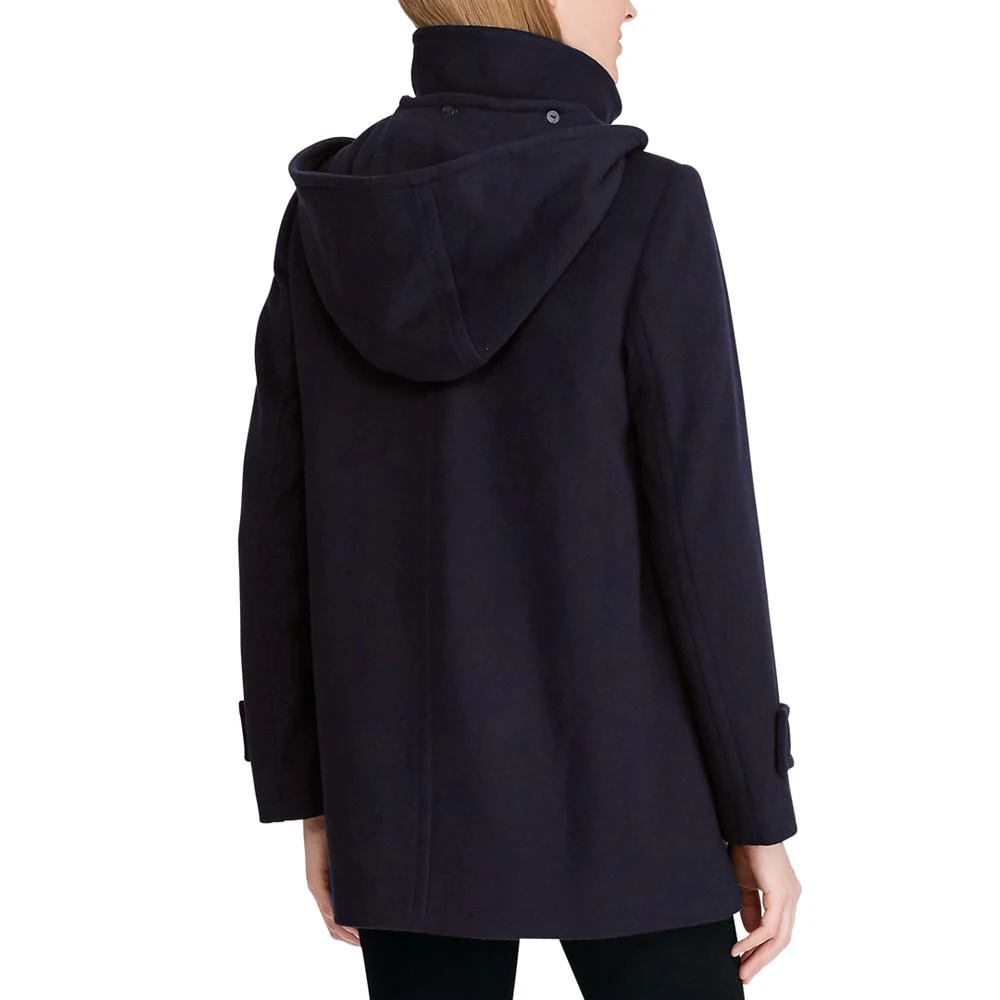 商品Ralph Lauren|Women's Hooded Wool Blend Walker Coat,价格¥1117,第2张图片详细描述