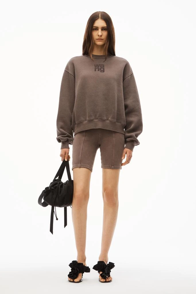 PUFF LOGO SWEATSHIRT IN STRUCTURED TERRY 商品