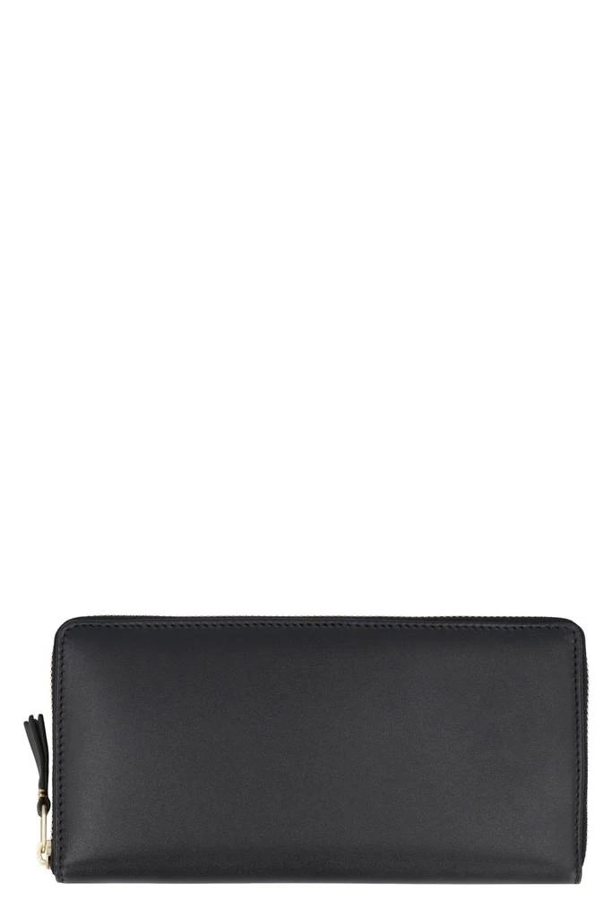 商品Comme des Garcons|Comme des Garçons Leather Zipped Coin Purse - Men,价格¥2045,第1张图片