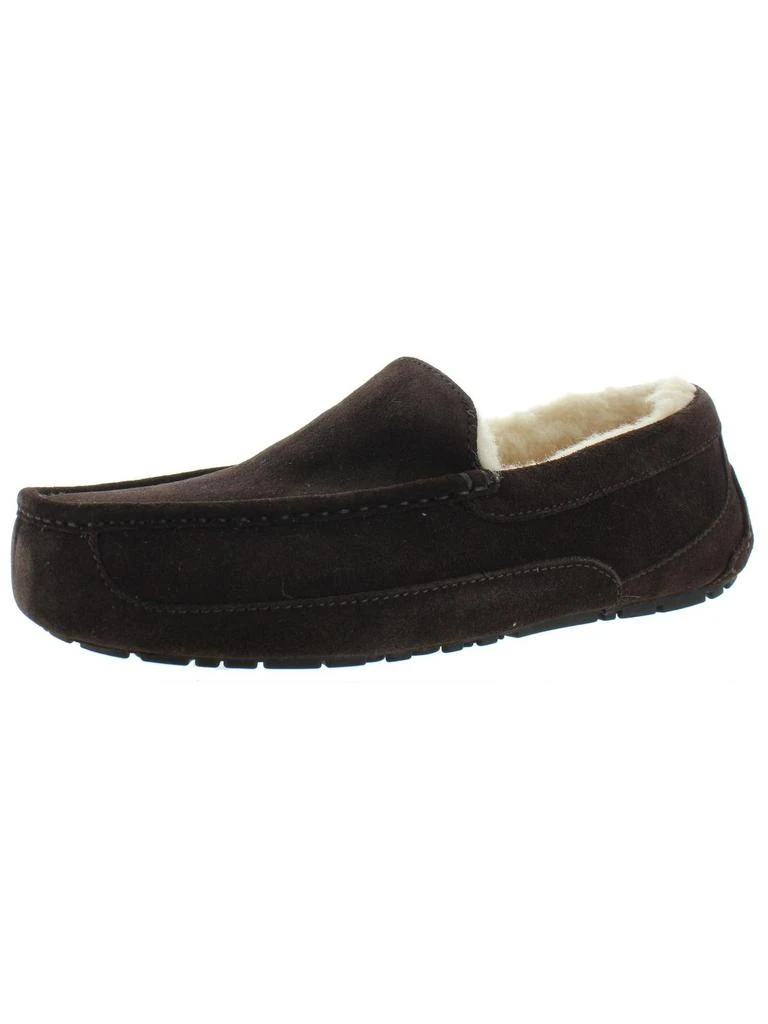 商品UGG|Ascot Mens Suede Shearling Moccasin Slippers,价格¥343,第1张图片