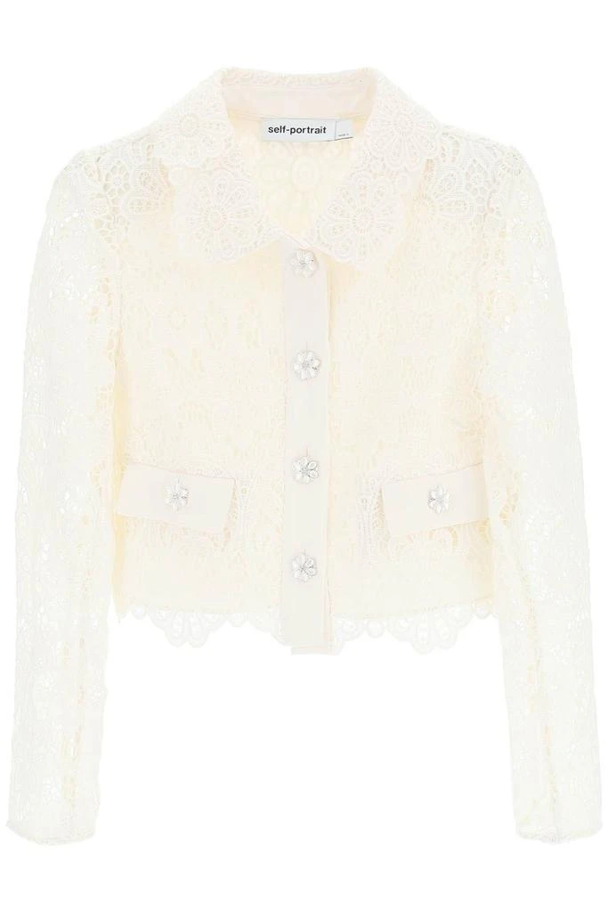 商品Self Portrait|LACE JACKET,价格¥2193,第1张图片