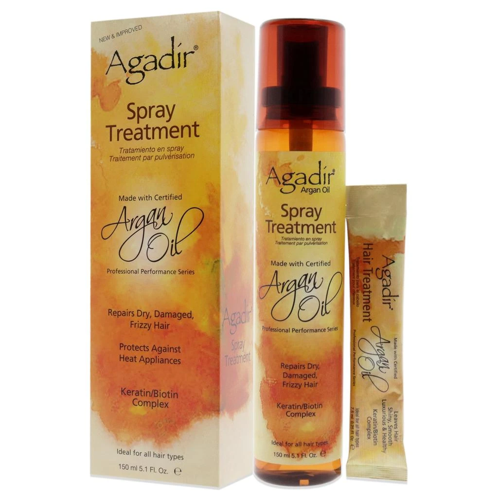 商品Agadir|Argan Oil Spray Treatment by Agadir for Unisex - 5.1 oz Treatment,价格¥168,第1张图片详细描述