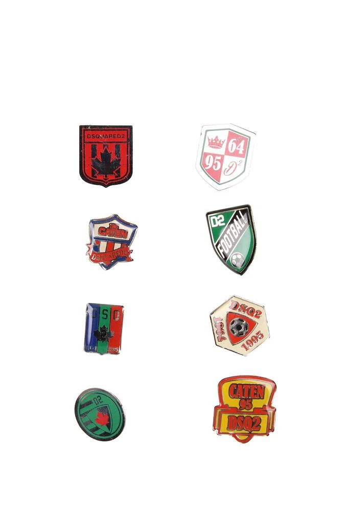 商品DSQUARED2|Brooches Metal Multicolor,价格¥727,第1张图片