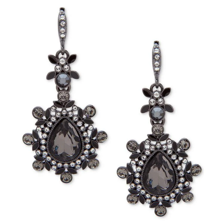 商品Givenchy|Pavé & Colored Stone Drop Earrings,价格¥228,第1张图片