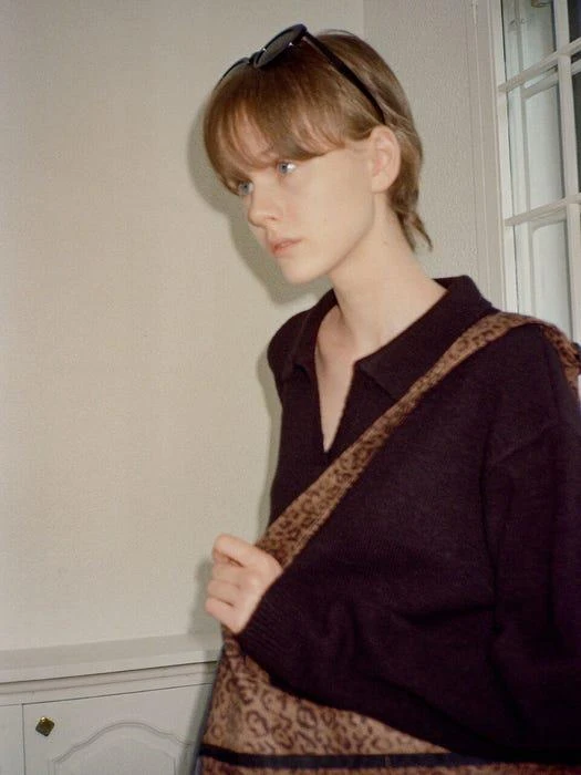 Moss Knit Top (Black) 商品
