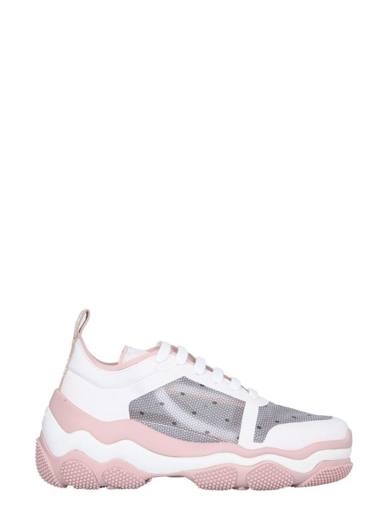 Red Valentino Women's  White Other Materials Sneakers商品第3张图片规格展示