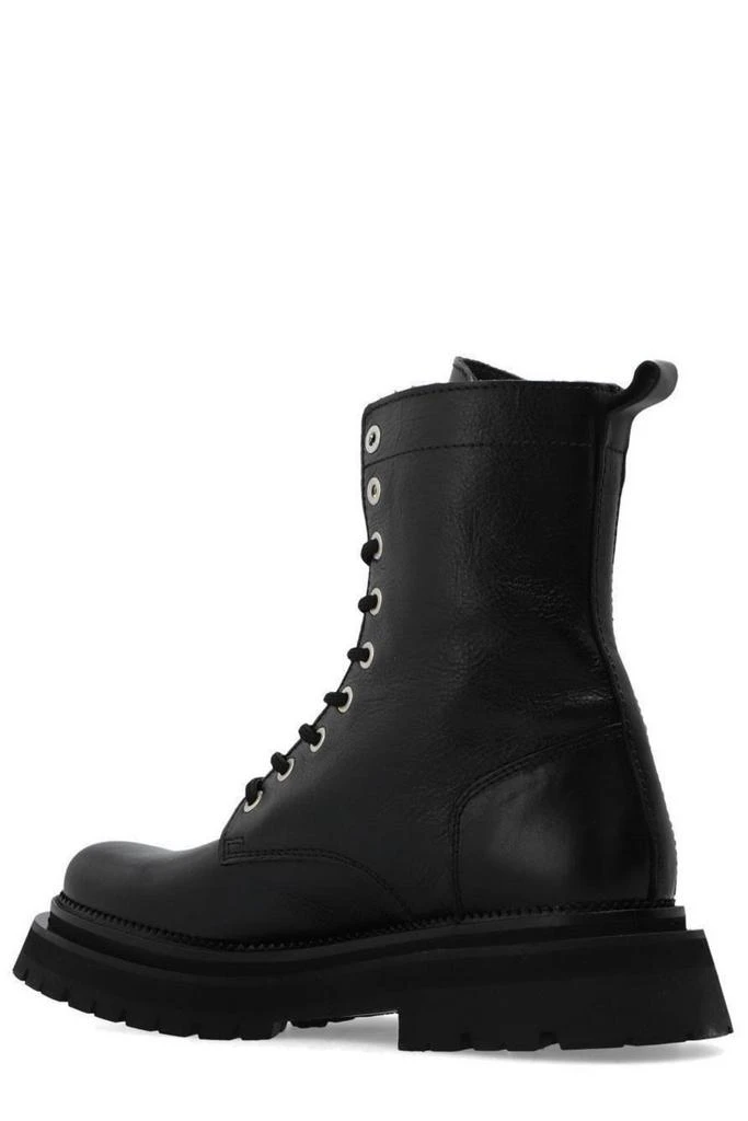 商品AMI|AMI Lace-Up Round Toe Boots,价格¥3314,第3张图片详细描述