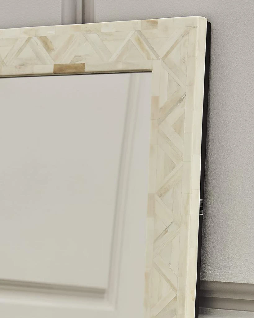 商品Four Hands|Loredo Bone Inlay Floor Mirror,价格¥8930,第4张图片详细描述